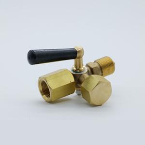 Brass 3 Way Pressure Gauge Cock