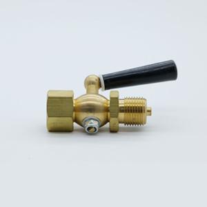Brass Gauge Cock Male to Female with Testing Connection
