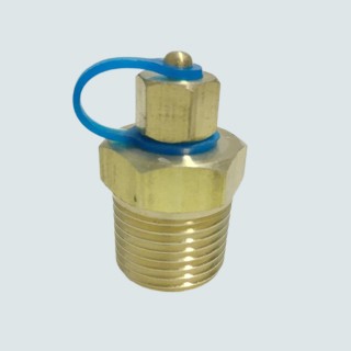 Brass Test Plug Neoprene Core