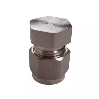 Compression Tube Cap Stainless Steel