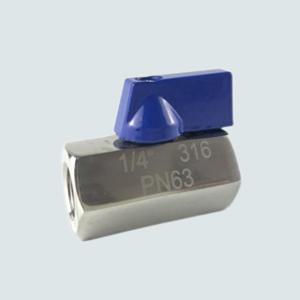 Mini Ball Valve Stainless Steel Female to Female
