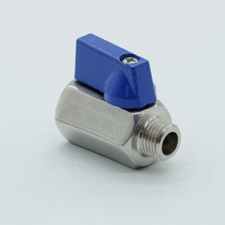 Mini Ball Valve Stainless Steel Male to Female