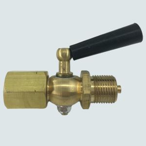 Pressure Gauge Stop Cock with Clamping Socket