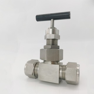 Stainless Steel Compression Tube Fitting Needle Valve