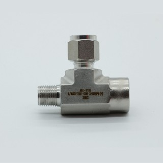 Stainless Steel Male Run tee Compression Tube Fitting