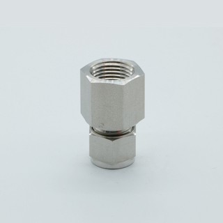Stainless Steel Straight Female Connector